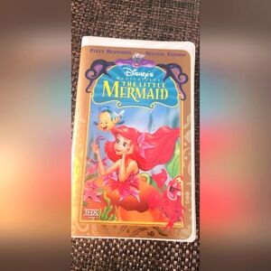 The Little Mermaid VHS Disney Collectable